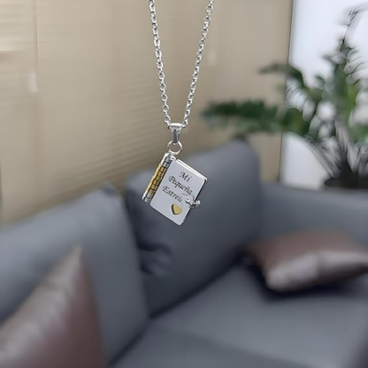 Collar Libro de Mensajes Personalizados para Seres Queridos