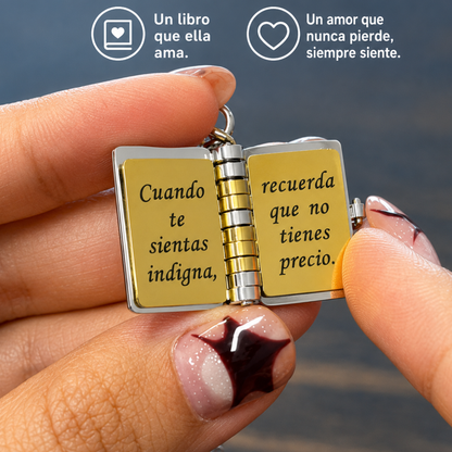 Collar Libro de Mensajes Personalizados para Seres Queridos